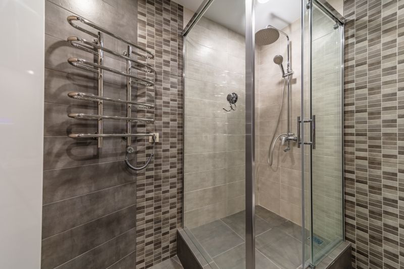 Elegant Shower with Clear Glass